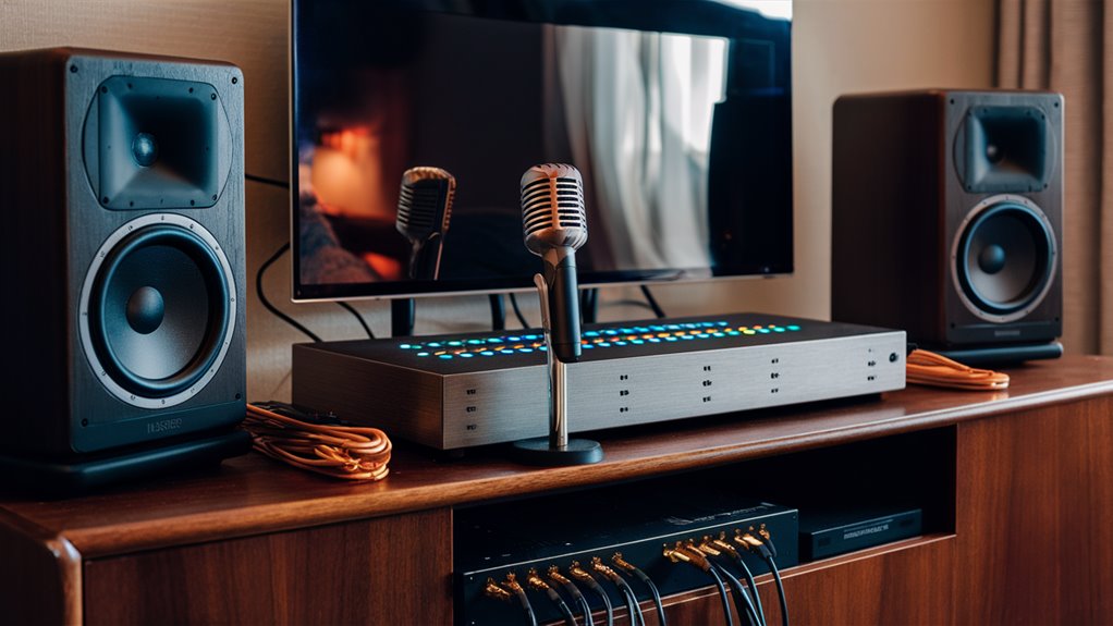 audio equipment for performance
