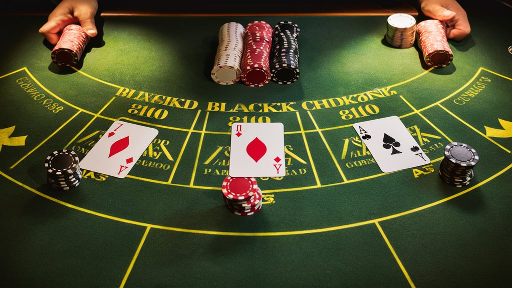 calculating blackjack betting odds