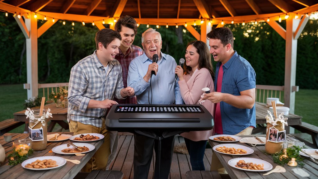 family karaoke party planning