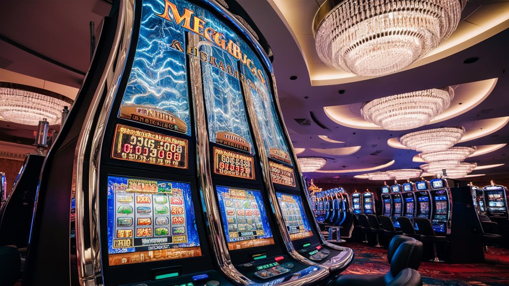 large network jackpot machines