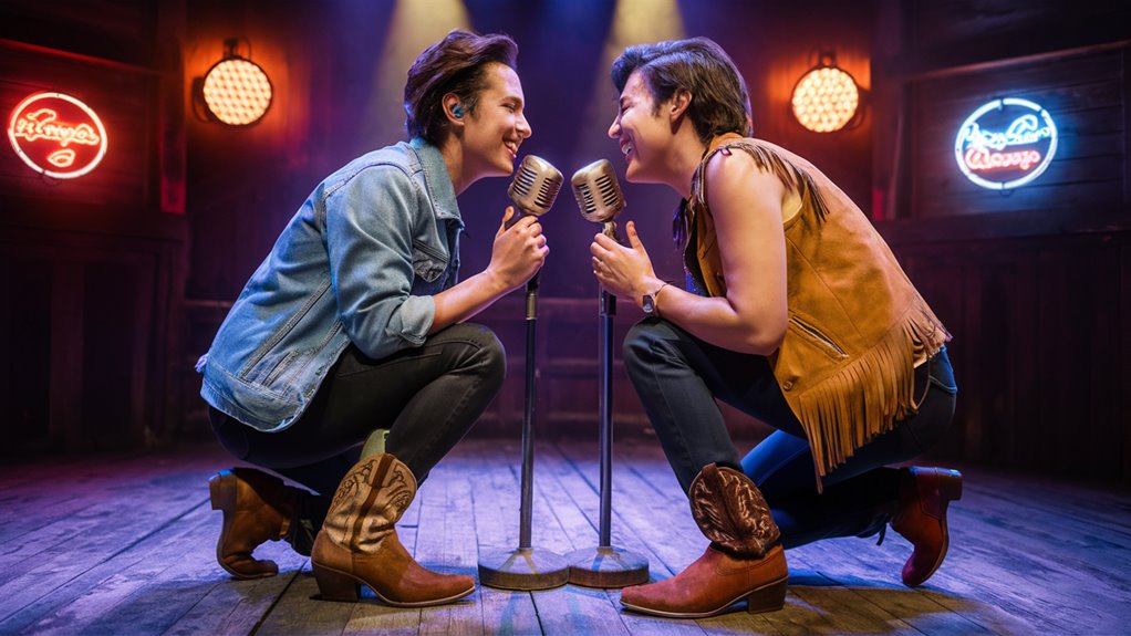 male female singing partnerships