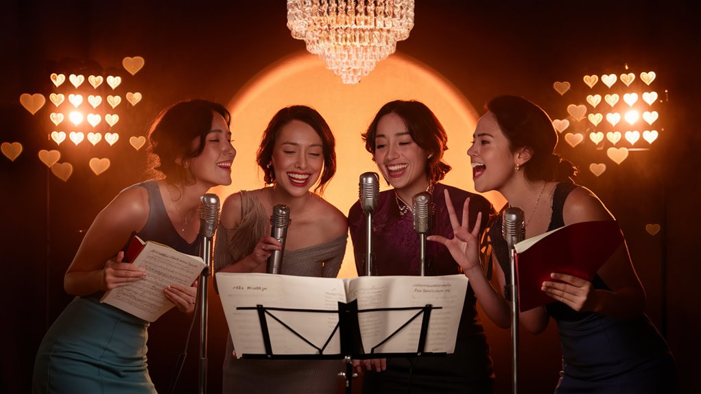 musical love songs onstage