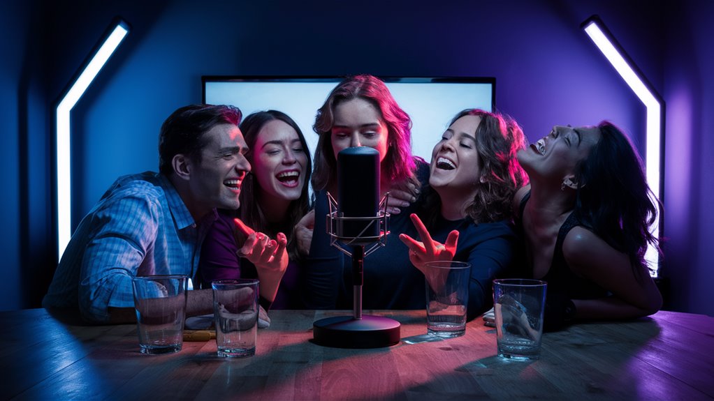 sing popular songs together